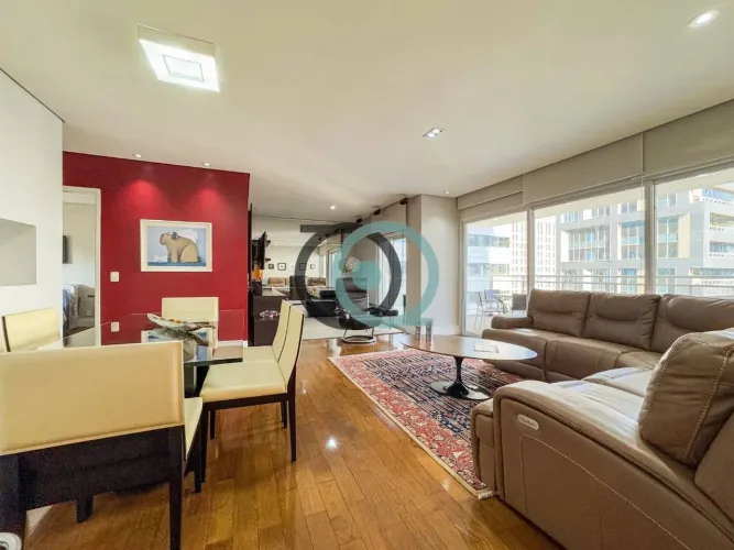 Apartamento com 2 dormitórios para alugar, 135 m² por R$ 25.000,00/mês - Itaim Bibi - São