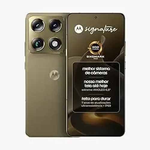 Smartphone Motorola Signature 5G - 512GB 24GB (12GB RAM + 12GB RAM Boost), 3 cameras 50MP