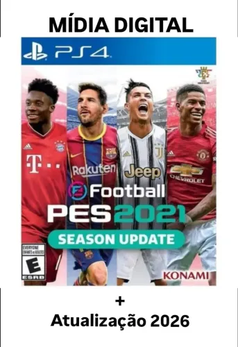 Pes 2021 - Ps4 - Ps5 + Atualização atual 2026 e Legends