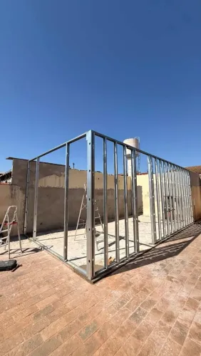 Construção Steel frame