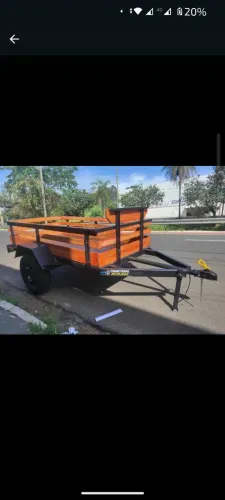 CARRETINHA / REBOQUE - PRONTA PARA EMPLACAR