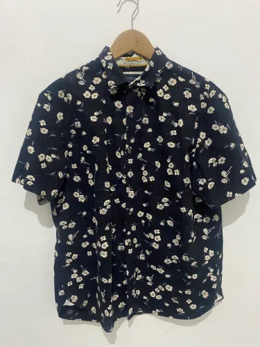 Camisa de botão masculino