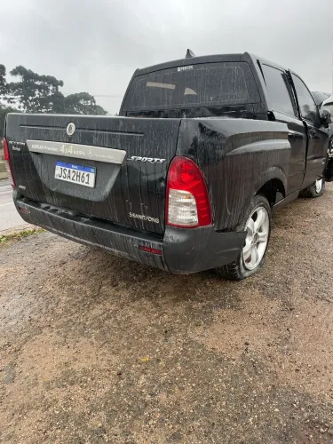 Sucata SsangYong Actyon Sports 2.0 Diesel 2009 2010 Retirada de Peças Motor Câmbio Lataria