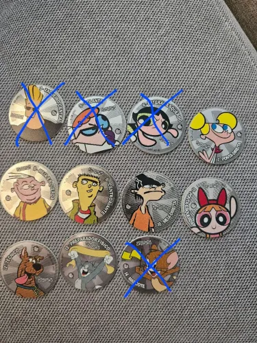 Tazos copa toon prata