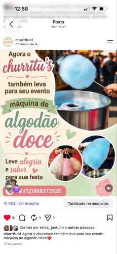 Algodão doce