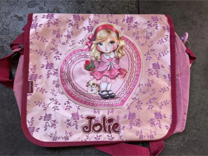 bolsa carteiro vintage jolie anos 2000 2008 rara nova