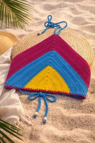 Top Crochê Virgínia, Top Cropeed em Crochê, blusinha, verão, carnaval, única disponível 