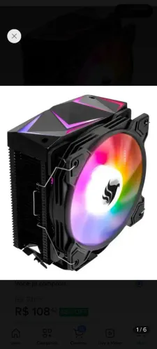 CPU COOLER PICHAU FALCON 120mm TDW 180W