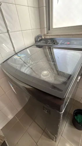 Máquina de Lavar Brastemp 15Kg Cinza Timer Pro - BWT15A9
