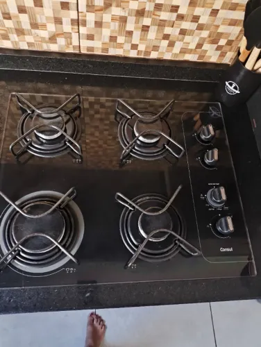 Cooktop Consul 4 bocas a gás 