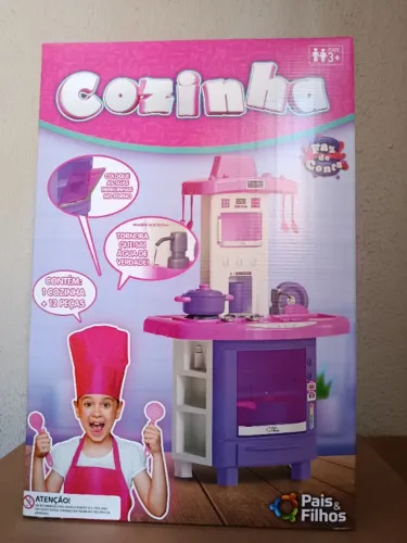 Cozinha Infantil Completa com Acessórios - Brinquedo Infantil