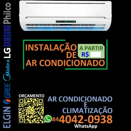 Instalação de Ar Condicionado e Manutenção Em Central Split [Instalação R$ 290]  