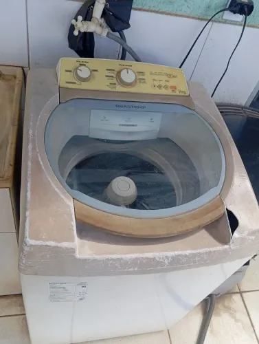 Máquina de lavar retirar pecas