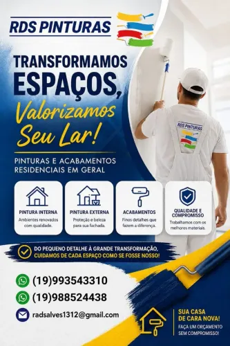 Pintor Residencial e Comercial