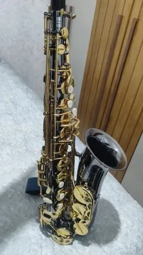 Sax alto eagle preto ônix SA500 BG