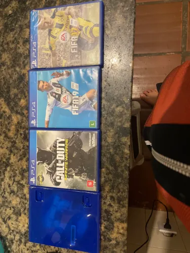 Conjunto de jogos de ps4