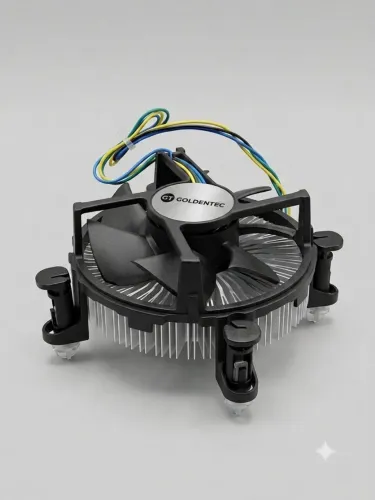 CPU Cooler Processador Intel LGA 1156 1155 1150 1151 1200 2400RPM Silenciosa para CPU PC