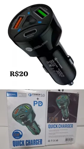 Suporte ou carregador veicular novo