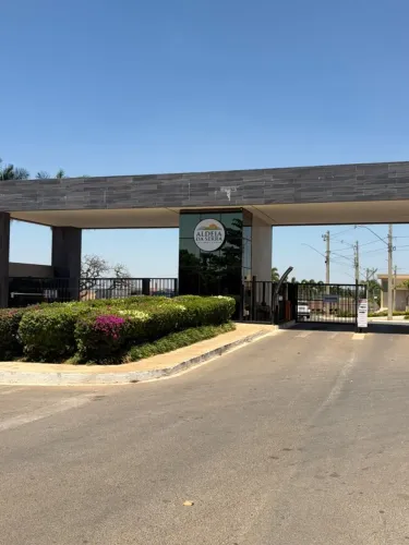 AGIO A VENDA lote de 309 mts condominio fechado Aldeia da Serra em luziania - goias