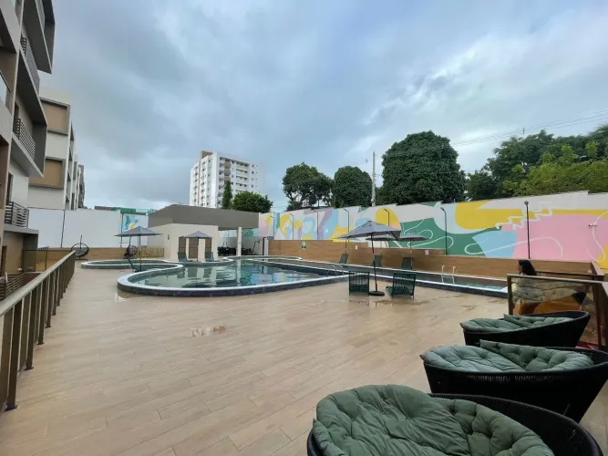 Apartamento para locação com 3 quartos, e área de lazer completa no Altiplano Cabo Branco,