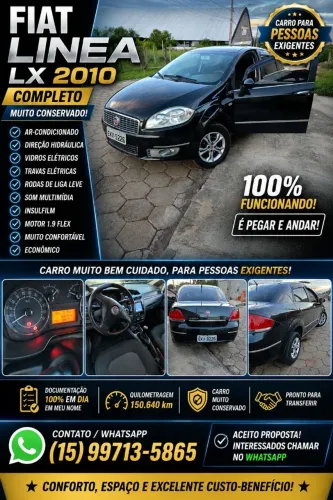 Fiat Linea LX 1.9/ 1.8 Flex 16V 4P 2010