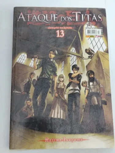 Attack on Titan - Ataque dos Titãs - Volume 13 - 1º impressão (lacrado)