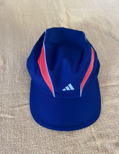 Boné Adidas Novo - Original - Azul/laranja