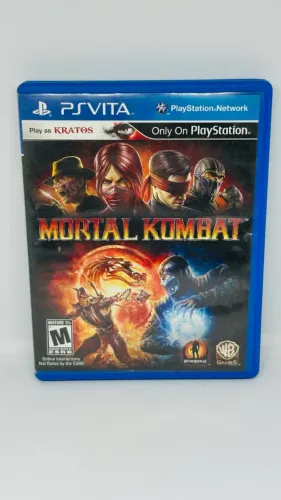 JOGO PS VITA MORTAL KOMBAT - ORIGINAL COM CAPA