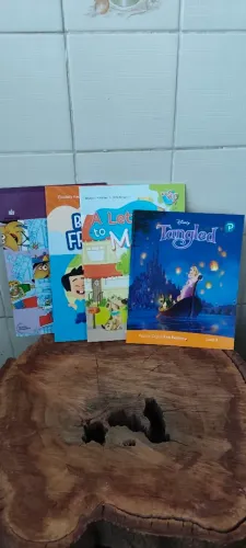 Kit de Livros Infantis - 4 Títulos (Inglês e Português)