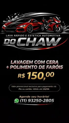 Lavagem automóvel