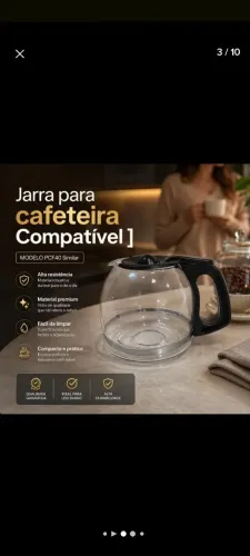 Jarra Compatível P/ Cafeteira Philco Pcf40