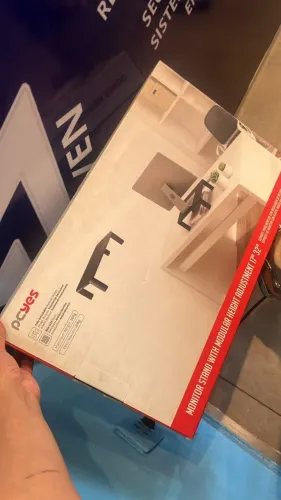 Suporte para monitor com regulagem de altura