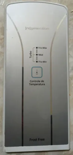 Controle frontal refrigerador Panasonic NR BT40BD1