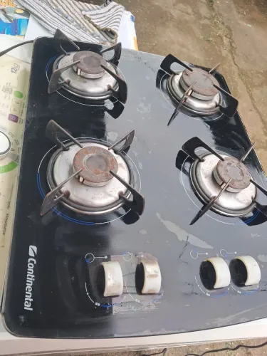 Fogão Continental Cooktop 4 bocas
