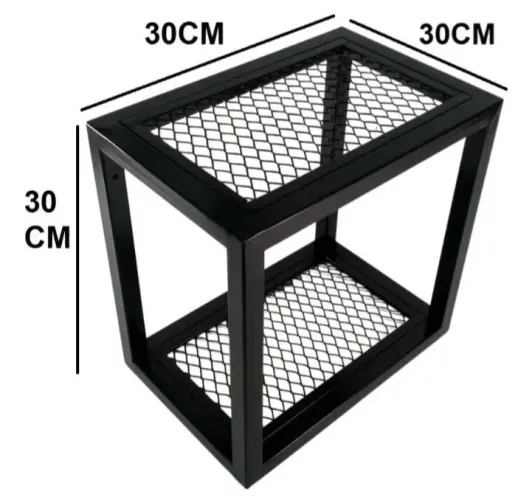 Nicho industrial de metalon e tela