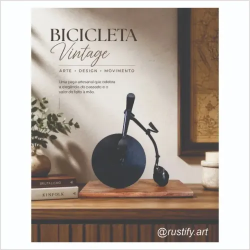 Bicicleta Vintage - peça decorativa exclusiva!