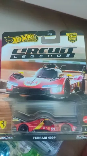 Hot Wheels Premium Ferrari 499P Circuit Legends Car Culture - Novo/Lacrado