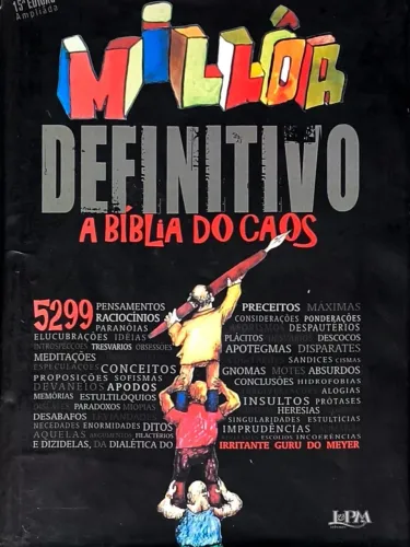 Vendo o livro Millôr Definitivo: A Bíblia do Caos