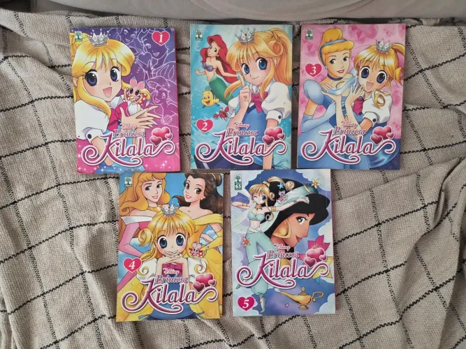 Coleção mangá Disney Princesa Kilala completa