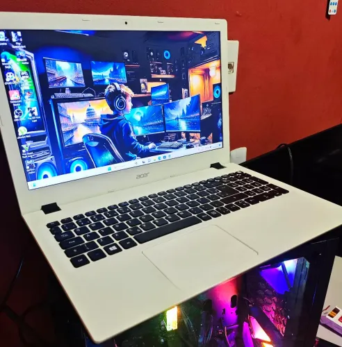 Notebook Acer branco i5,16gb,ssd128gb+1tb HD 