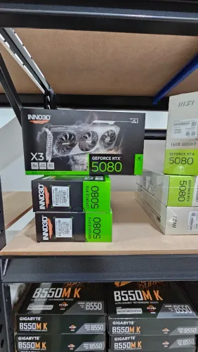 RTX 5080, INNO3D X3 OC, 16GB, GDDR7 - LOJA CONCEITUADA