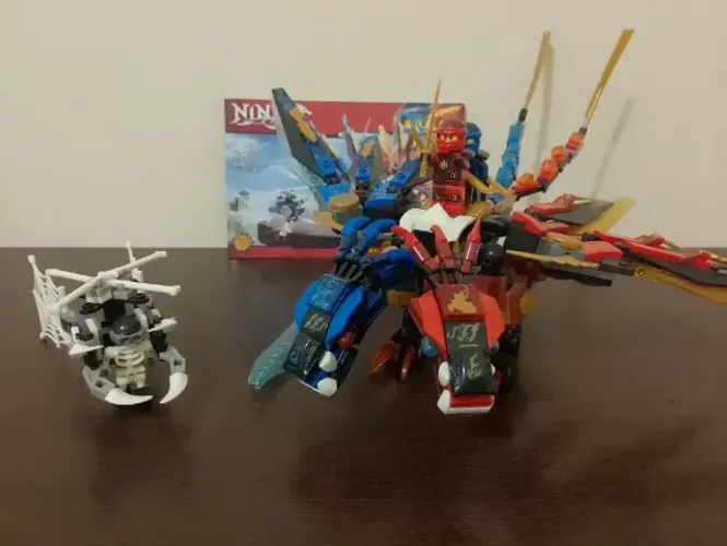Ninja NO. 850 - Dragão de Fogo e Raio