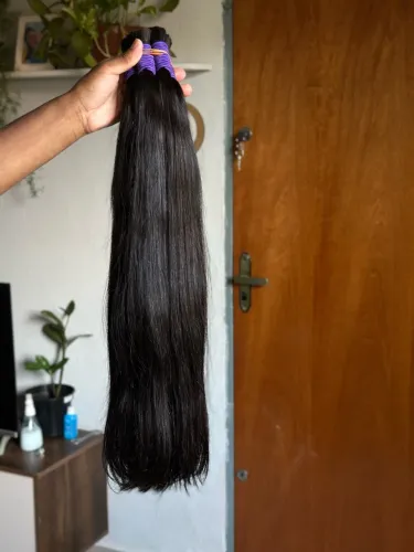 Cabelo humano 65 cm