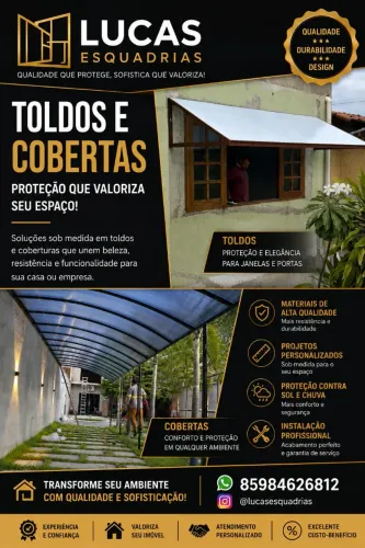Toldos e cobertas 