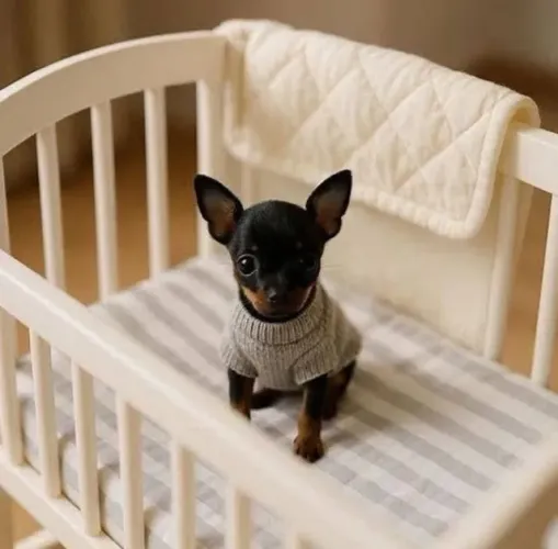 Pinscher miniaturas -Com pedigree micro chip garantia