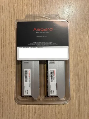 MEMÓRIA RAM ASGARD DDR4 3200 MHZ 32GB (2x16GB) MODELO T3 FREYR