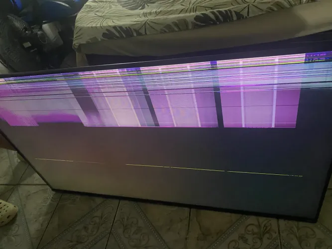 Tv 50 polegadas com Defeito na tela