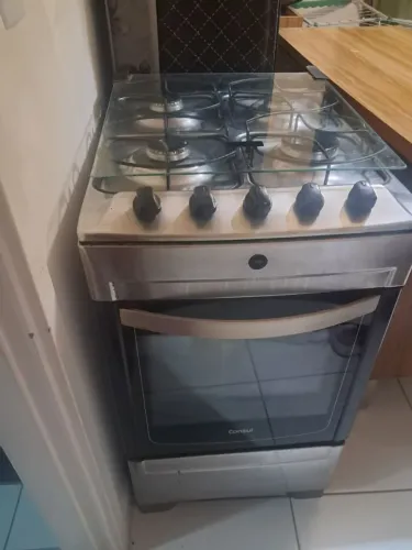 Venda fogão consul 4 bocas seminovo,automático em boa conservação apenas 350,00