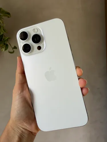 IPHONE 16 pro max branco 256 G