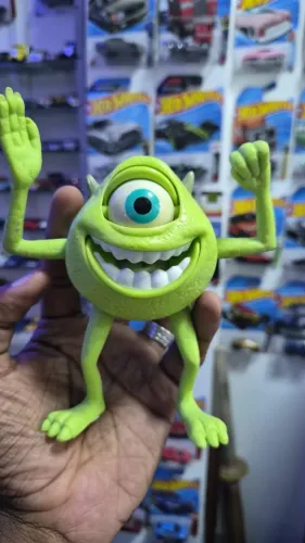 Boneco Mike Wazowski Mattel Pixar Interactables 10cm
